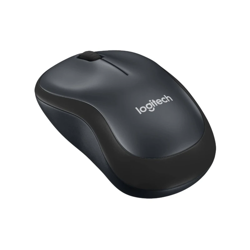 Мышь Logitech M220 темно-серый оптическая(1000dpi) silent беспроводная USB(2but