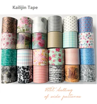 

4cm Wide Washi Tape Grid Washi Tape Basic Pattern