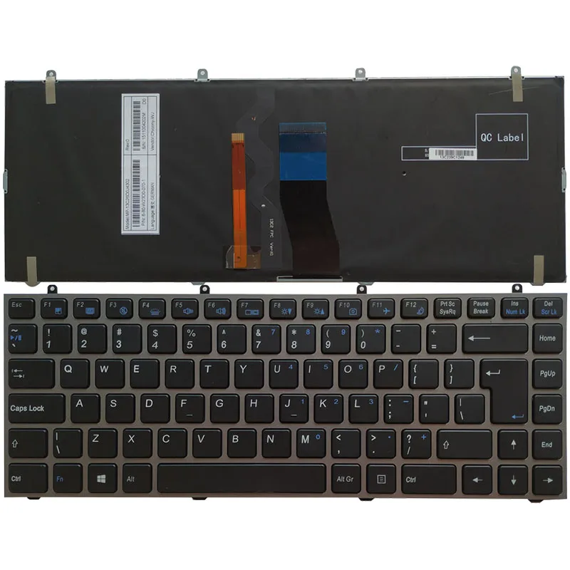 Новая клавиатура с подсветкой UI для ноутбука Hasee K350C K350S Clevo W230ST W230SS W230SD NP7330 NP7338