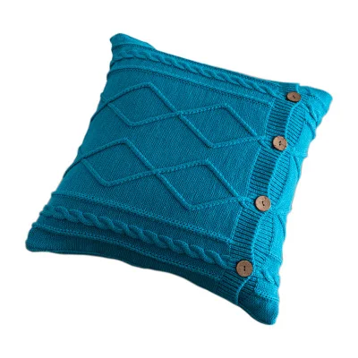 1 45X45cm1Pair Simple Plaid Bedding Pillow Sofa Car Throw Cushion Home Bedroom Office Decoration Supplies - Цвет: 1