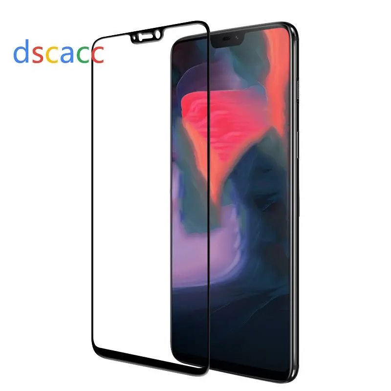 Dscacc полное Закаленное стекло протектор экрана для One Plus 6 5 3 3t 5T 100 шт
