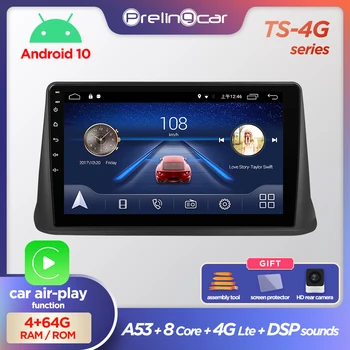 

prelingcar For TATA NEXON 2018 years Car monitor Radio Multimedia Video Player Navigation GPS Android 10.0 4G LTE DSP stereo