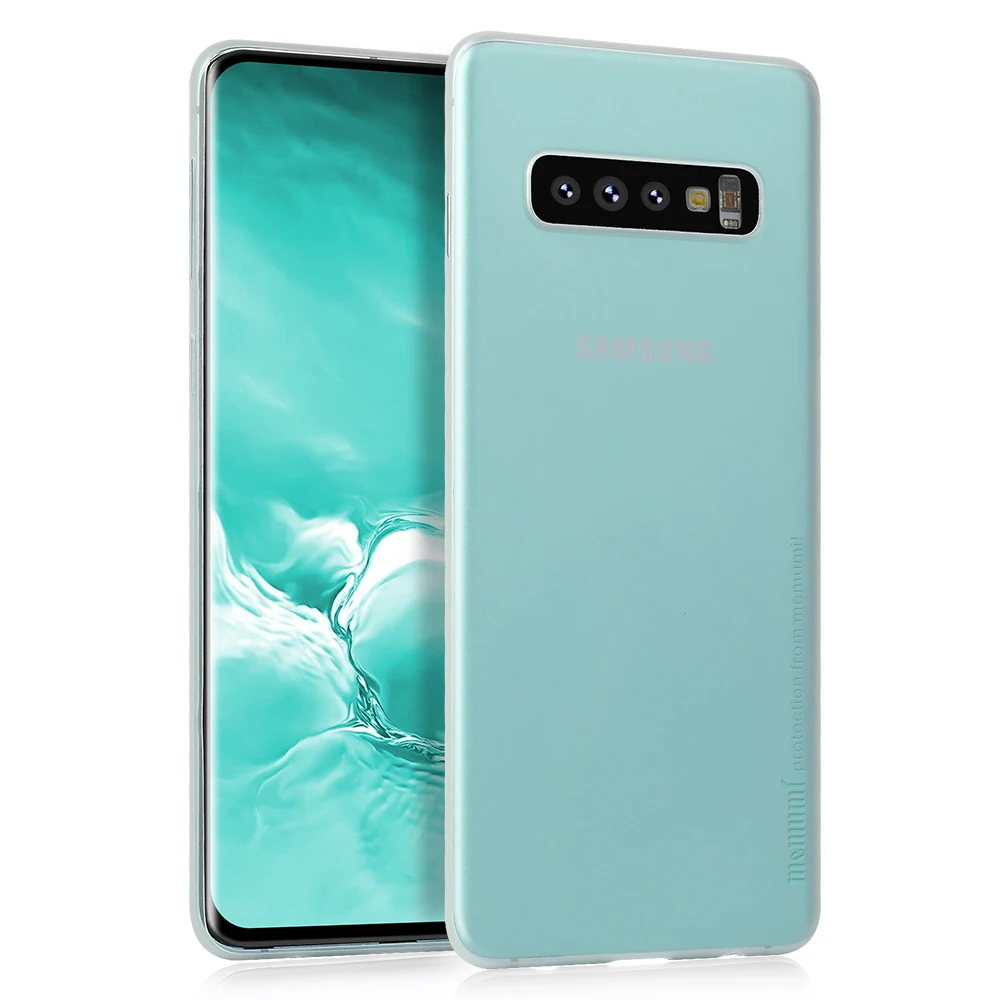 S10Plus Trans-White Memumi чехол для samsung-S10/S10e/S10 Plus, Жесткий Чехол, ультратонкий ПП 0,3 мм матовый тонкий чехол для Galaxy-s10 plus - Цвет: S10Plus Trans-White