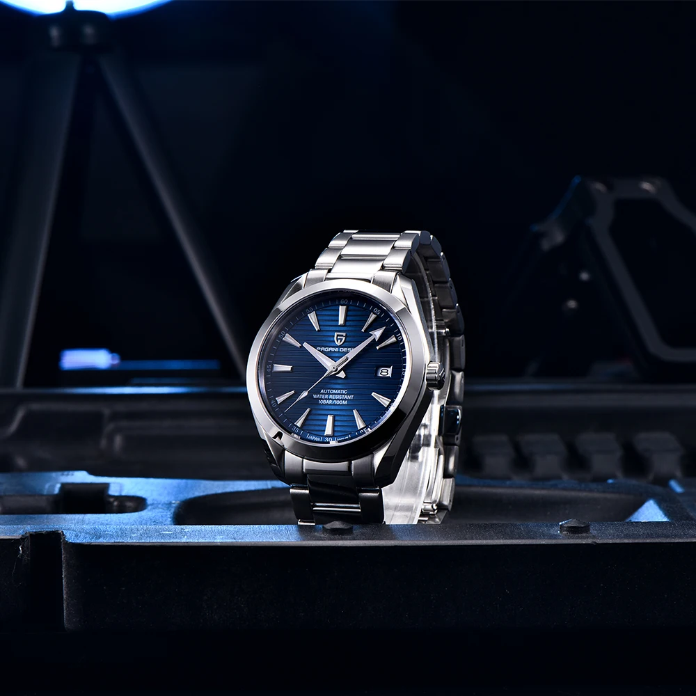 PAGANI DESIGN Japan NH35 Men Mechanical Wristwatches Sapphire Glass Automatic Watch Waterproof 100M Stainless Watch for Men