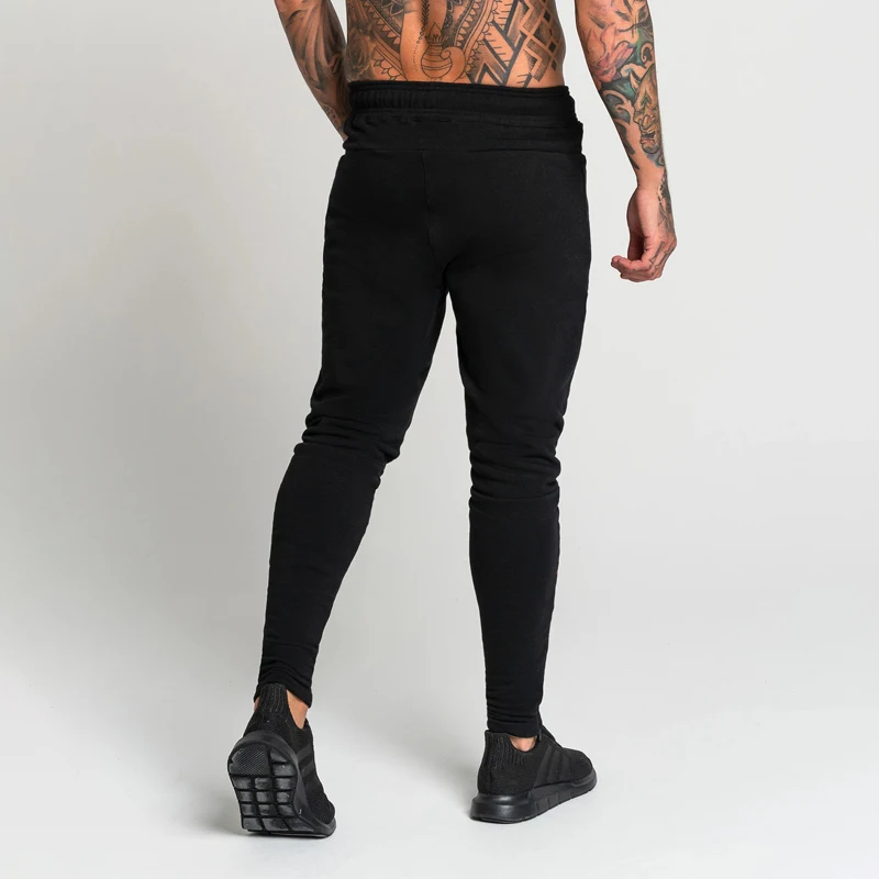 Новые популярные мужские спортивные штаны jogger модные спортивные штаны уличная облегающие спортивные брюки мужские повседневные брюки
