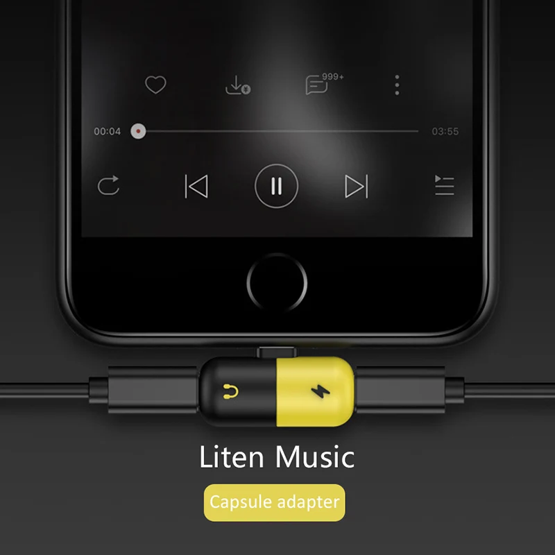 2 в 1 для освещения аудио для вызова прослушивания XR сплиттер X Кабель-адаптер 7 XS зарядка 8 плюс зарядное устройство адаптер