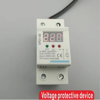 

Self-recovering Automatic Reconnect Over Voltage and Under Voltage Protective Device JDH88