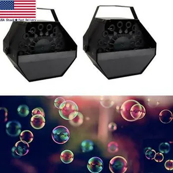 

Halloween 2 X High Output Automatic Bubble Machine Make For DJ Party Kids