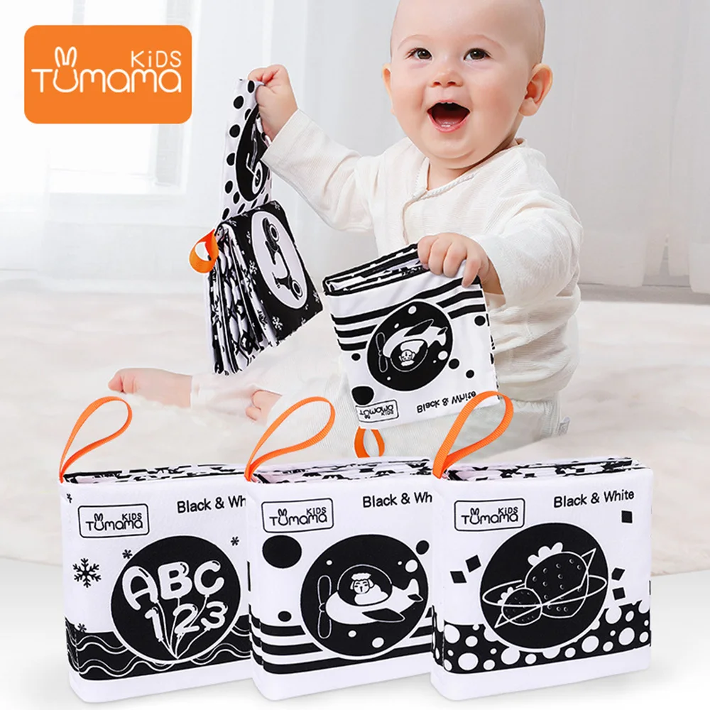 black and white infant toys