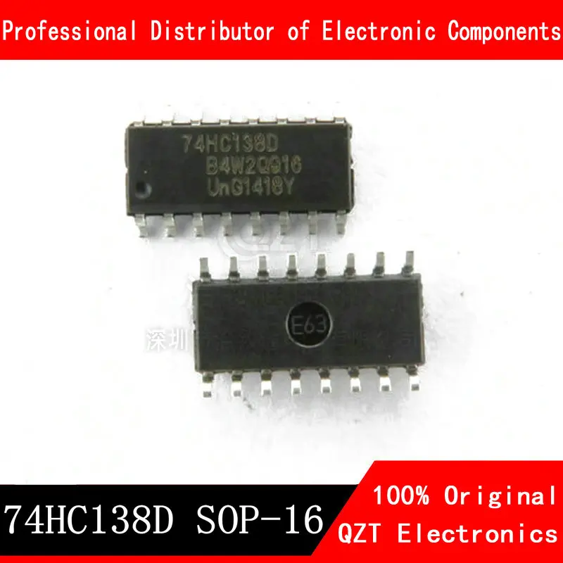 10PCS 74HC138D SOP16 74HC138 SOP SN74HC138DR SMD new and original IC 10 50pcs 100% new sn74hc151dr hc151 sn74hc148dr hc148 sn74hc138dr hc138 sn74hc soic 16 sop16 brand new original chips ic