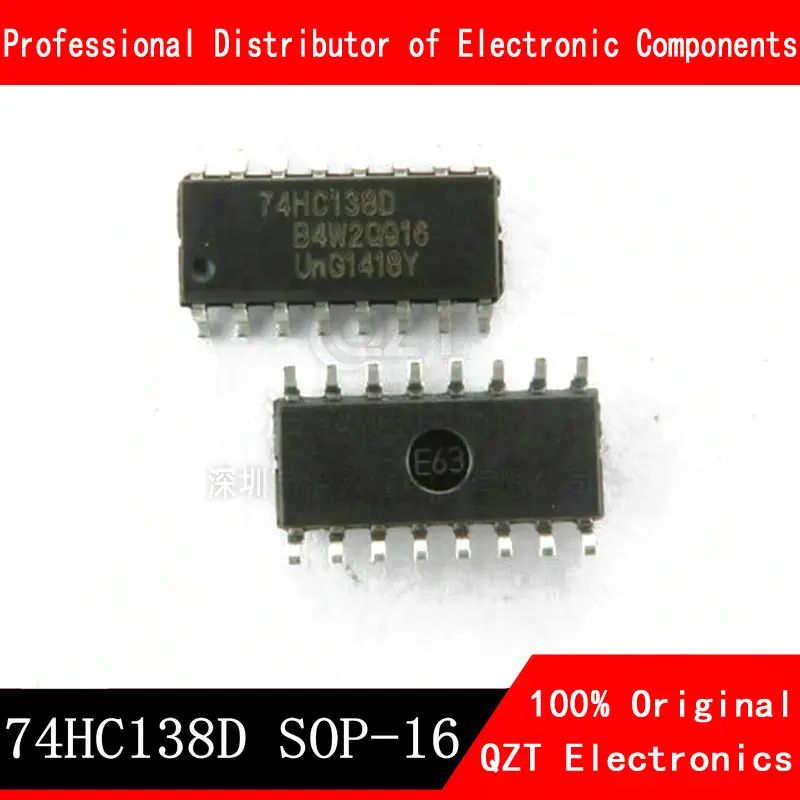 10PCS 74HC138D SOP16 74HC138 SOP SN74HC138DR SMD new and original IC 10pcs free shipping sop16 sn74hc138dr sn74hc165dr sn74hc259dr sn74hc595drg4 74hc138 74hc165 74hc259 74hc595 soic 16