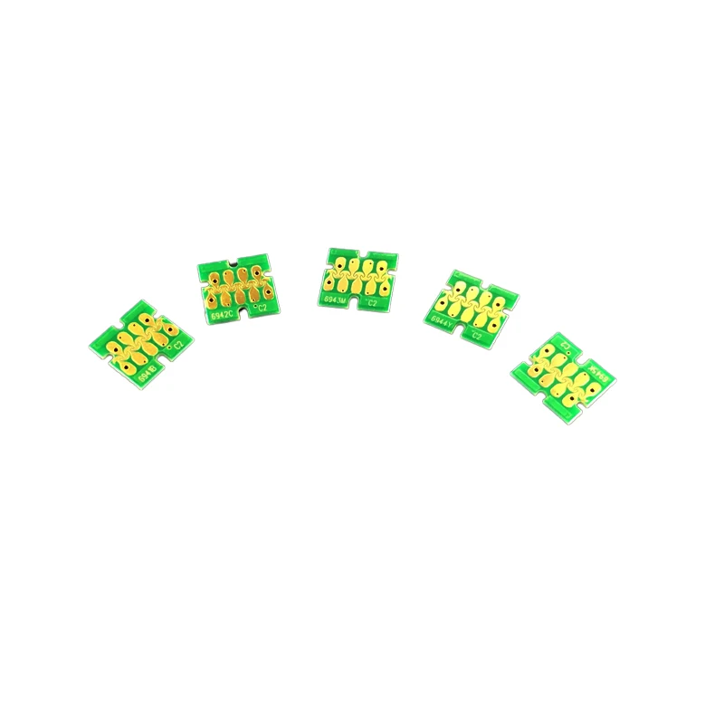 Чип CISSPLAZA 5x T6941 чип для Epson SureColor T3000 T3200 T5200 T7200 T3270 T5270 T7270 чернильные картриджи |