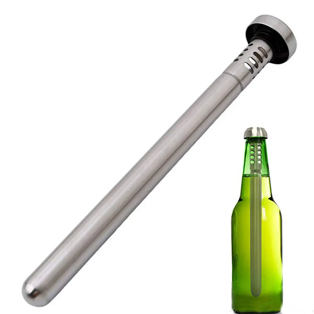 Bar Portable Beer Chiller Durable Rapid Chilling Never Diluting Non Toxic Stainless Steel Kitchen Cooler Sticks Physical Frozen