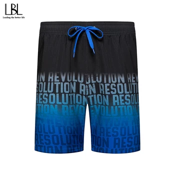 

Beach Shorts Men Summer Quick Dry Short Pants Male Print BreathableSwim Trunk Shorts Plus Size Mens Board Shorts Swimwear 2020