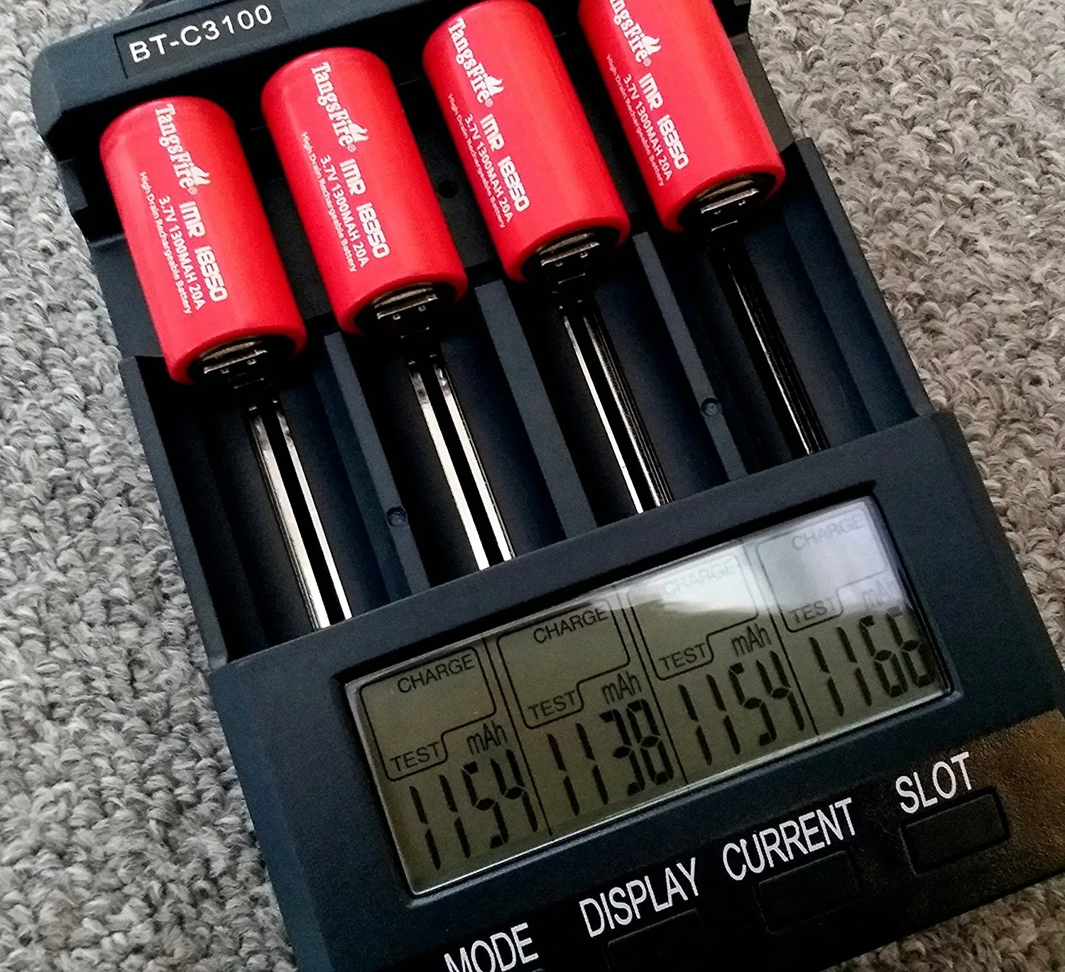 2 шт TangsFire IMR 18350 1300mAh 3,7 V 20A Премиум батарея для вейпера-плоский Топ, реальная емкость 1100mah