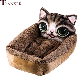 

Transer New Fashion Washable Soft Kennel Dog Pet Litter Deep Sleep Comfortable Cat Beds 9NOV