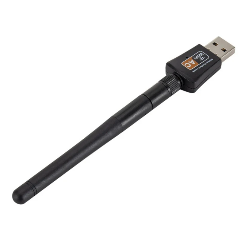 600 Мбит/с двухдиапазонный 2,4/5 ГГц беспроводной USB WiFi сетевой адаптер с антенной 802.11AC