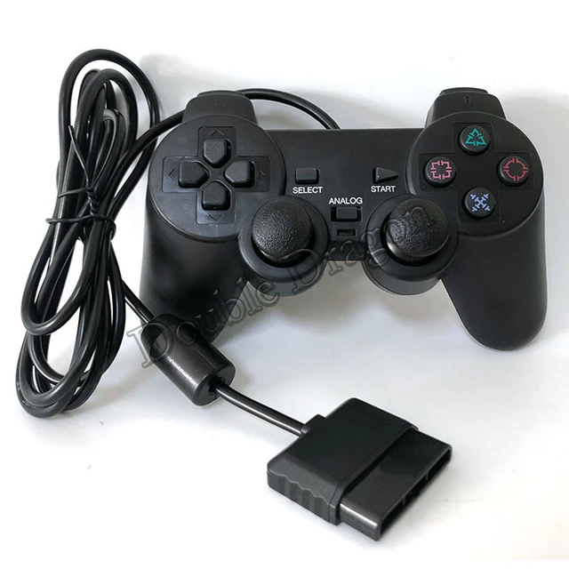 Wireless Controller For PS2/PS1 Gamepad Dual Vibration Shock For Sony  Playstation 2 Joypad Joystick Controle USB PC Game Console - AliExpress