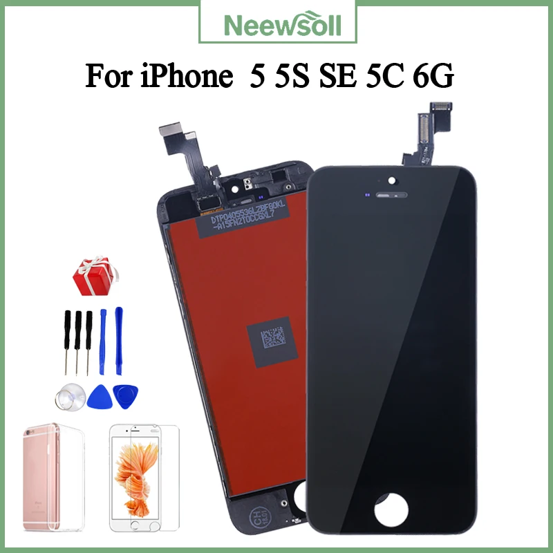 ЖК экран AAA + для iPhone 6 дисплей дигитайзер сенсорного экрана S 6Plus без битых