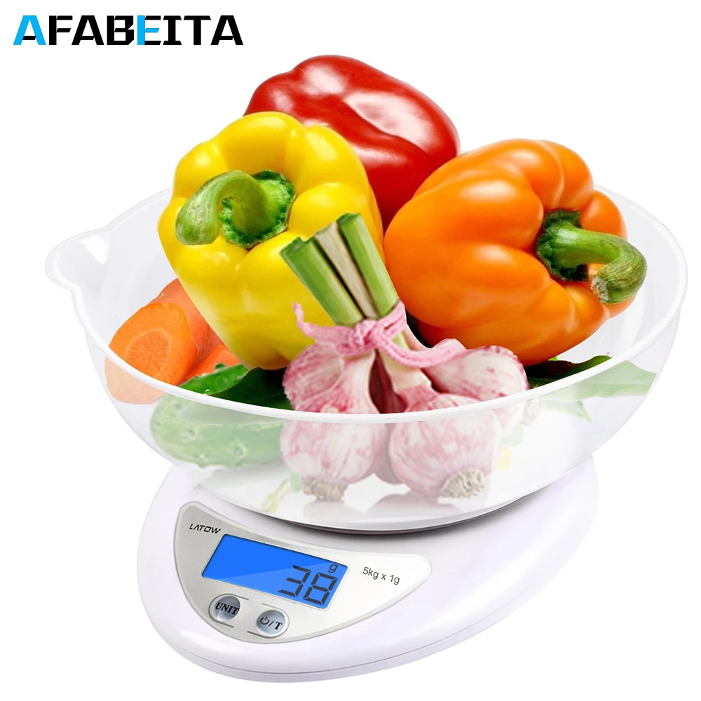 5 кг/1 г LCD портативные цифровые весы для кухни точные Портативные Кухонные