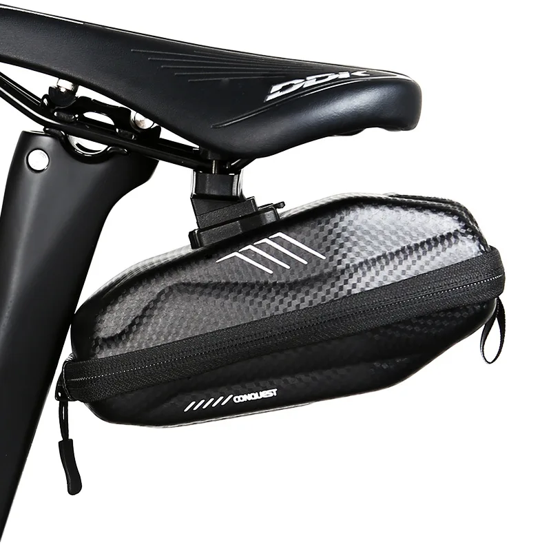 Велосипедная сумка твердая оболочка водонепроницаемая на седло ударопрочная