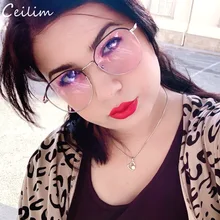 Новые полигон металлические анти-голубые легкие очки женские компьютерные игровые очки прозрачные линзы, очки поддельные очки оправа для очков