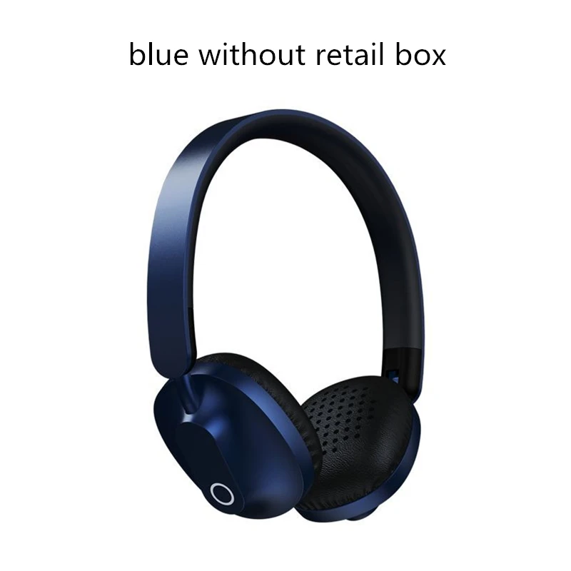 Новое поступление, высококачественные наушники remax 550H Bluetooth 5,0, складная гарнитура HIFI в музыкальном стиле для iPhone, Xiaomi, huawei - Цвет: blue no retail box