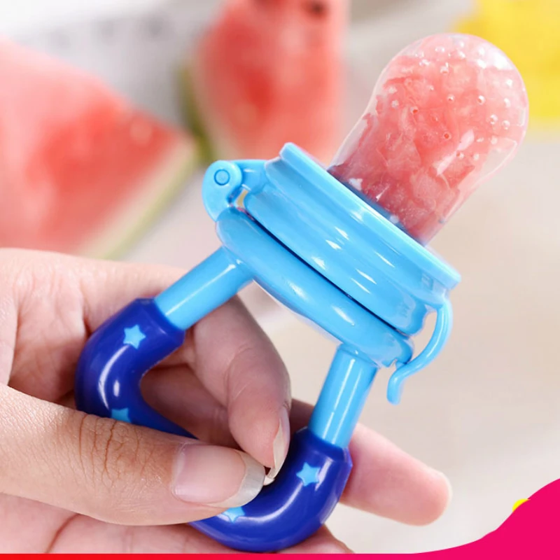 

Baby Pacifier Infant Nipple Soother Toddler Kids Pacifier Feeder Fruits Vegetable Food Baby Feeding Pacifier Silicone
