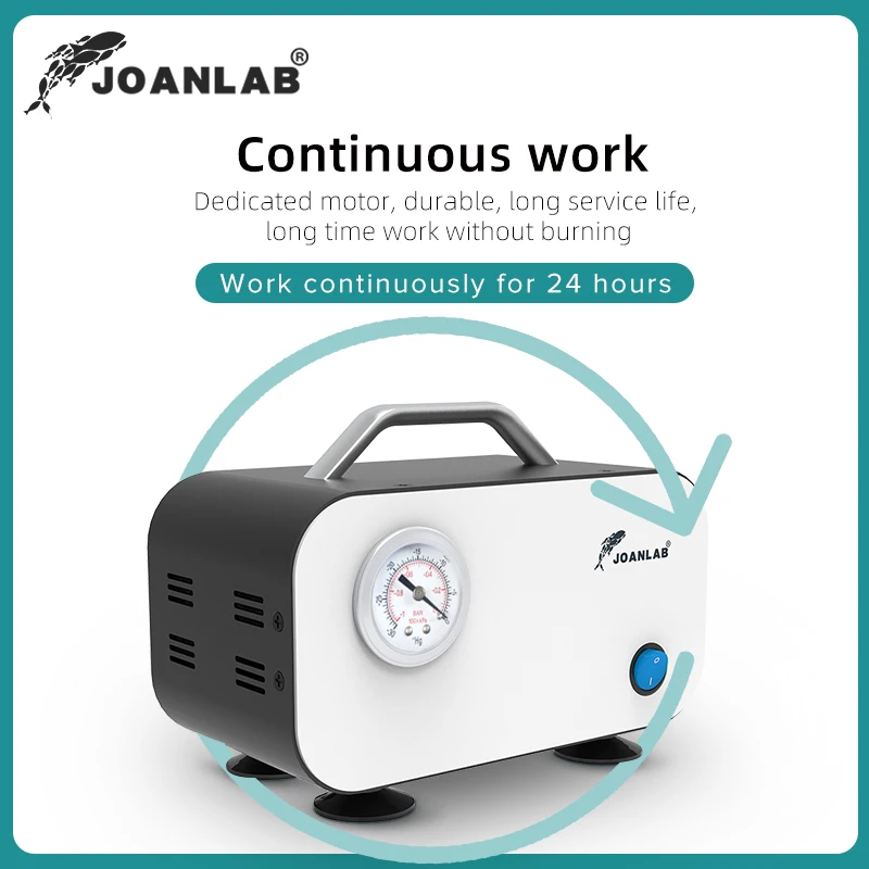 DC 12v Mini Oil-free Diaphragm Air Vacuum Pump Laboratory Filter Pump Portable Negative Pressure Lab Equipment 110v To 220v rotary vane vacuum pump