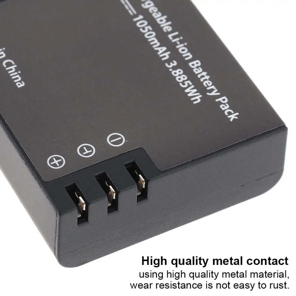 2 шт 3,7 V 1050mAh литий-ионная аккумуляторная батарея + 2 канала 100 V-240 V зарядное устройство с usb-кабелем для SJ4000/SJ4000 Wifi/SJ4000 Plus