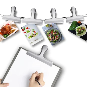 

10pcs Stainless Steel Bag Clips Medium Metal Kitchen Storage Seal Sealing Food Bag Clip Seal Grip for Kitchen Seal Tool