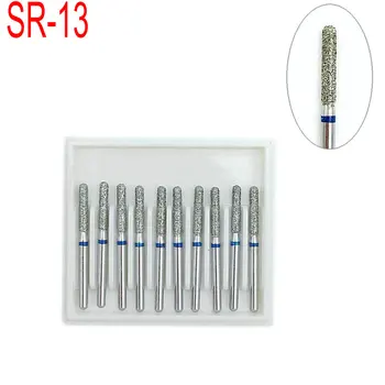 

1 box Dental FG Burs Dental Burs Diamond Drills 1.6mm Shank for High Speed Handpiece Dentist Tool SR-13