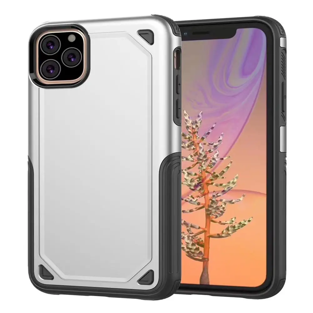 

Business Armor TPU PC Cell Phone Cases with Card Slot For Iphone 2019 5.8 6.1 6.5 inch