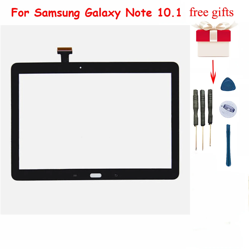 

For Samsung Galaxy Note 10.1 SM-P600 P600 Touch Screen P601 Digitizer P605 Glass P600 2014 Edition Touch Panel Lens Sensor