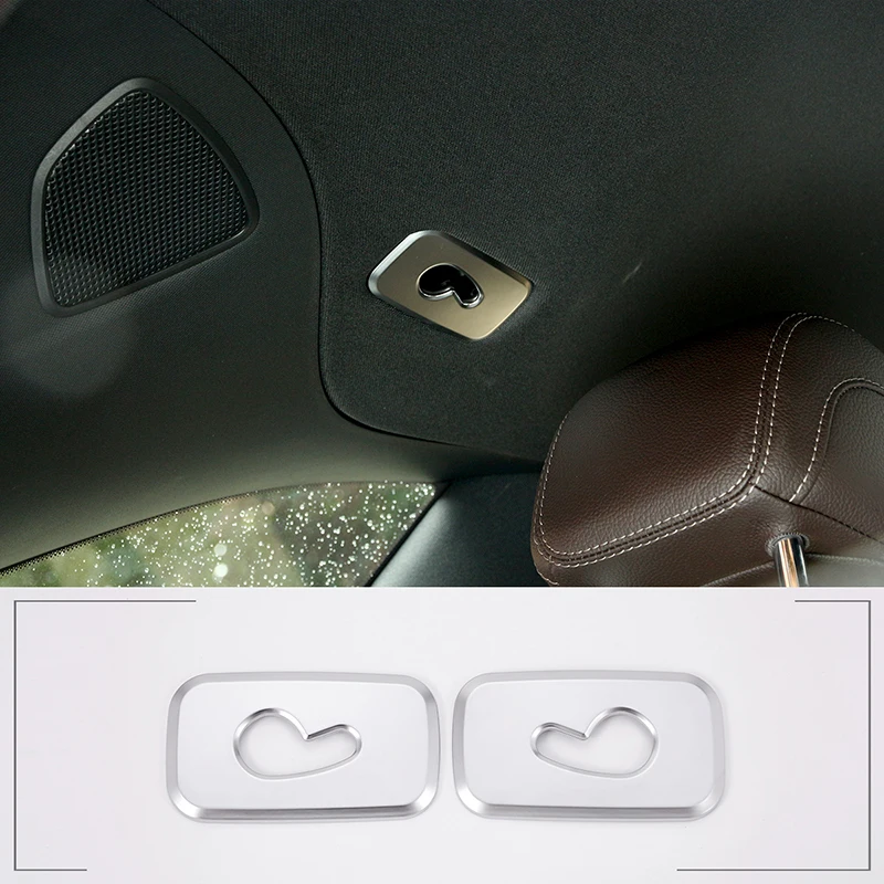 

CarÂ Interior ABS Trunk Roof Box Decorative Frame Cover Trim Accessories For Mercedes Benz GLC X253 2016-2019Â Â