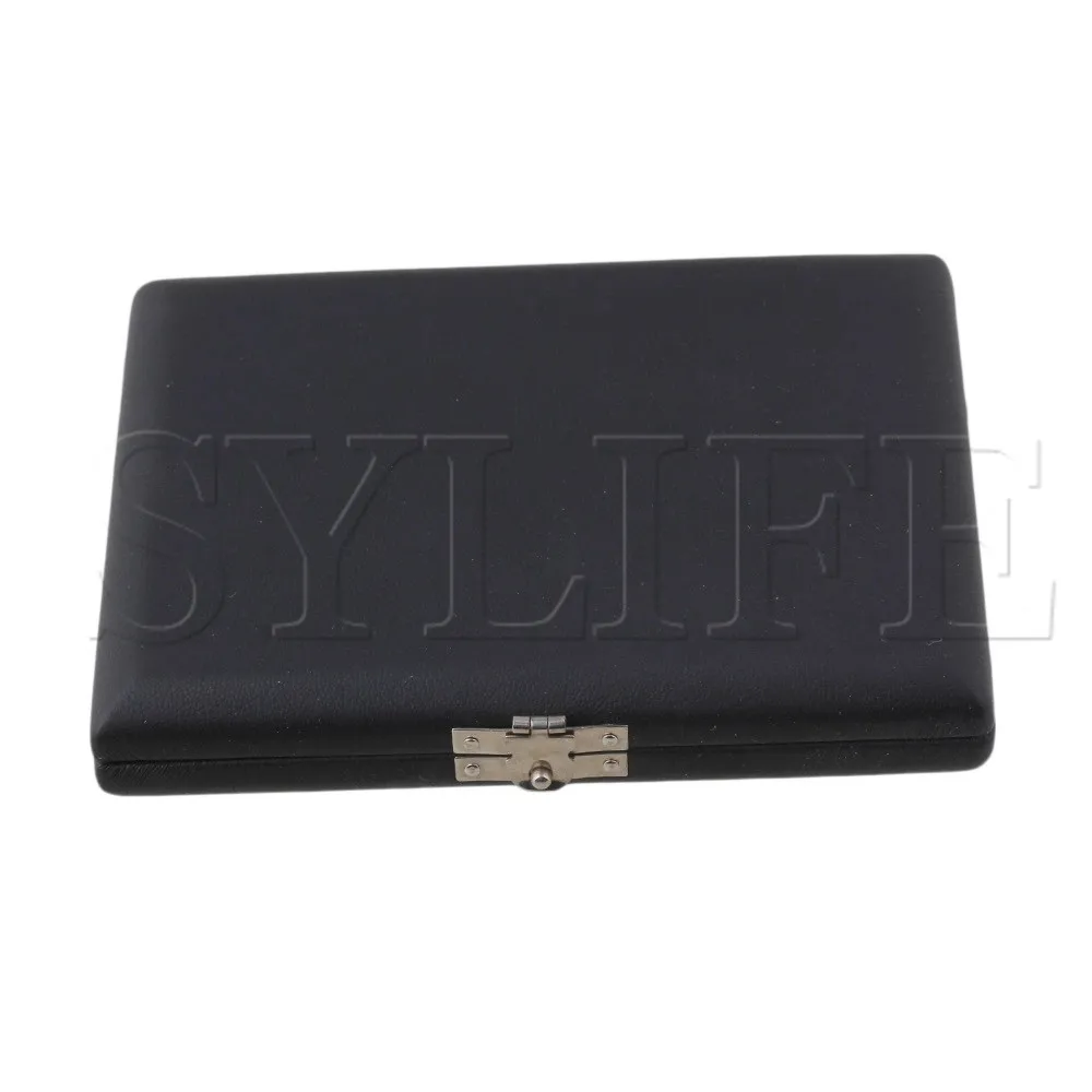 Estuche de caña para saxofón, para 6 lengüetas, 4,72x3,54x0,79 pulgadas