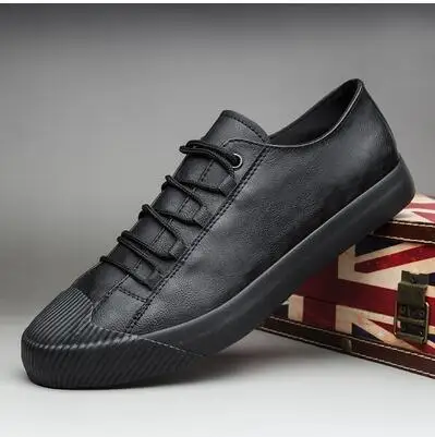 Новинка осени Последняя мода мужские кожаные ботинки со шнуровкой повседневная обувь модная обувь крутые лоферы