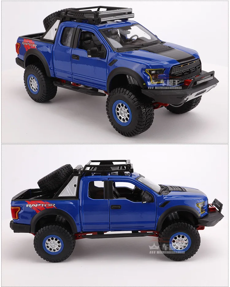 1:24 Высокая литая модель машины Модель Ford F150 модель машины пикап США Пикап для детей Подарки