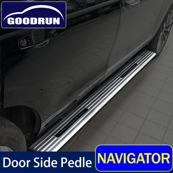 

Door sill protector For Lincoln AVIATOR side pedal guard cover sticker exterior car accessories Scratch resistant decoration
