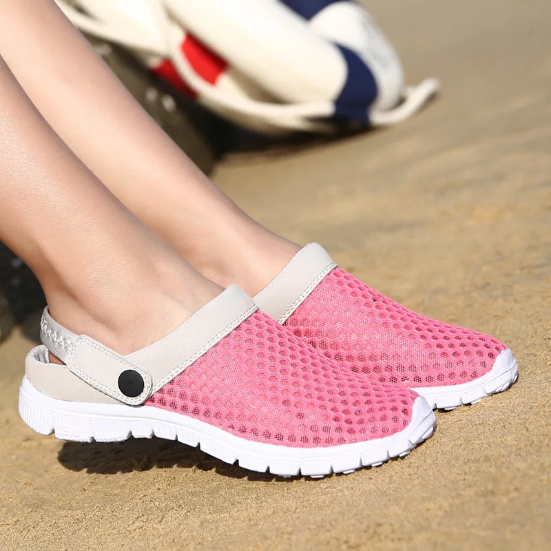 

Summer ban tuo xie COUPLE'S Slippers Mesh Shoes Casual Shoes Korean-style Trendy Shoes MEN'S SHOES WOMEN'S Shoes Closed-toe Sand