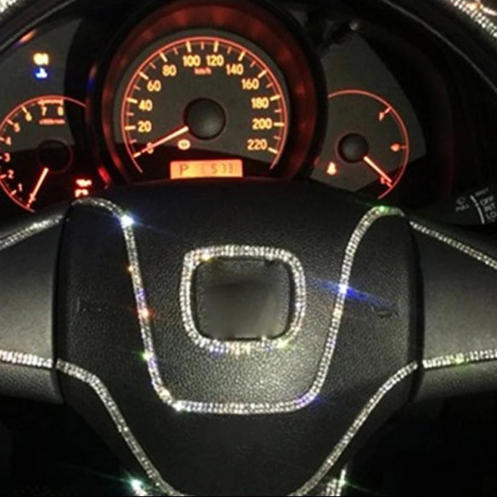 2 мм стразы, Блестящая декоративная наклейка DIY для салона автомобиля