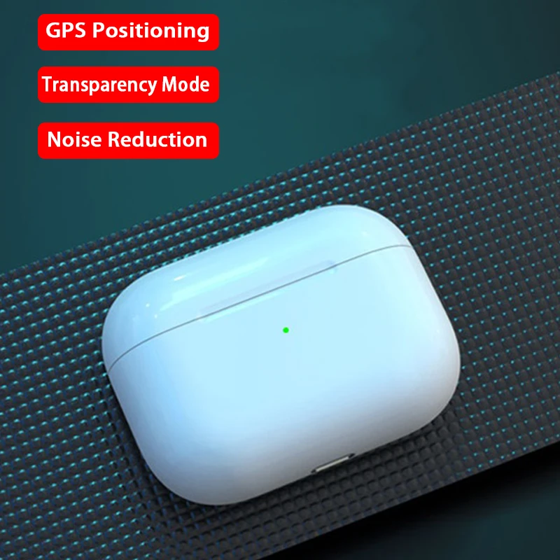 

Transparent mode 1:1 Airpoding Blackpods Pro TWS noise reduction GPS Touch Bluetooth Earphone Wireless Earbuds for phone