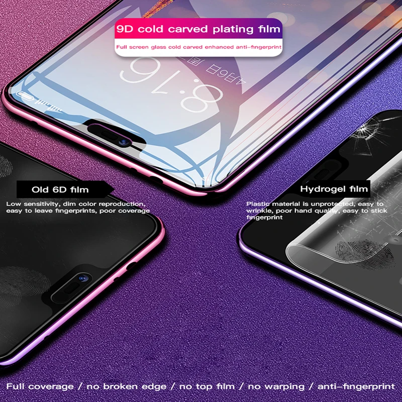 Прозрачная HD защитная пленка из закаленного стекла для huawei P30 P20 P10 Pro Lite 9D Защитное стекло для экрана для Nova 3 3i 3e 4 4e 5