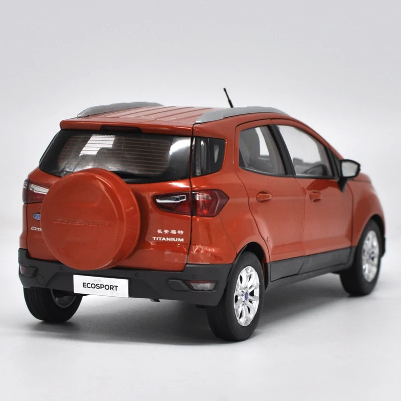 1:18 FORD ECOSPORT SUV литая модель автомобиля игрушки Металлическая Модель автомобиля оригинальная коробка