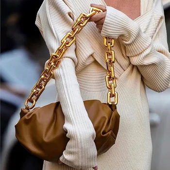 

Bag For Women Cloud bag Soft Leather Madame Bag Single Shoulder Slant Dumpling Bag Handbag Day Clutches bags 2020