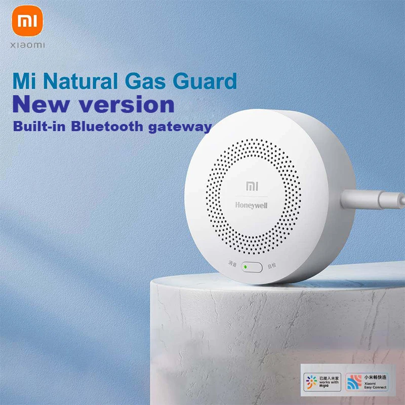 ring alarm keypad buttons New Xiaomi Mijia Wifi Natural Gas Sensor Detector Builtin Bluetooth Gateway Combustible Household Smart Gas Alarm Leakage Guard ring keypad motion sensor Alarms & Sensors