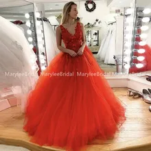 Красное бальное платье без бретелек, бальные платья, Тюлевое со складками, многослойная юбка с аппликацией, со шнуровкой на спине, милые вечерние платья для выпускного вечера 16