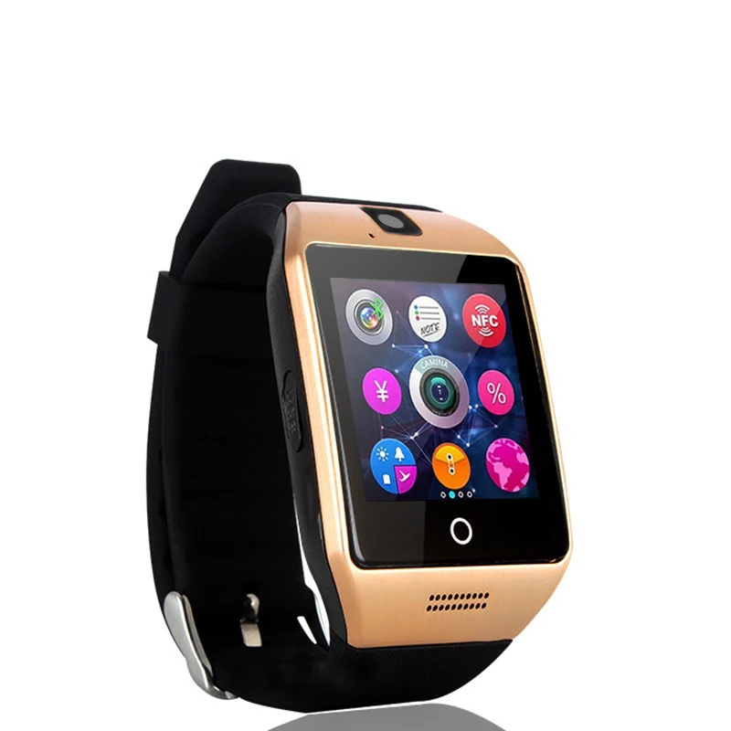 Q18 reloj intelligent camcorder women smart watch GPS Android apple watch bluetooth men's smartwatch SIM Card sleep monitor