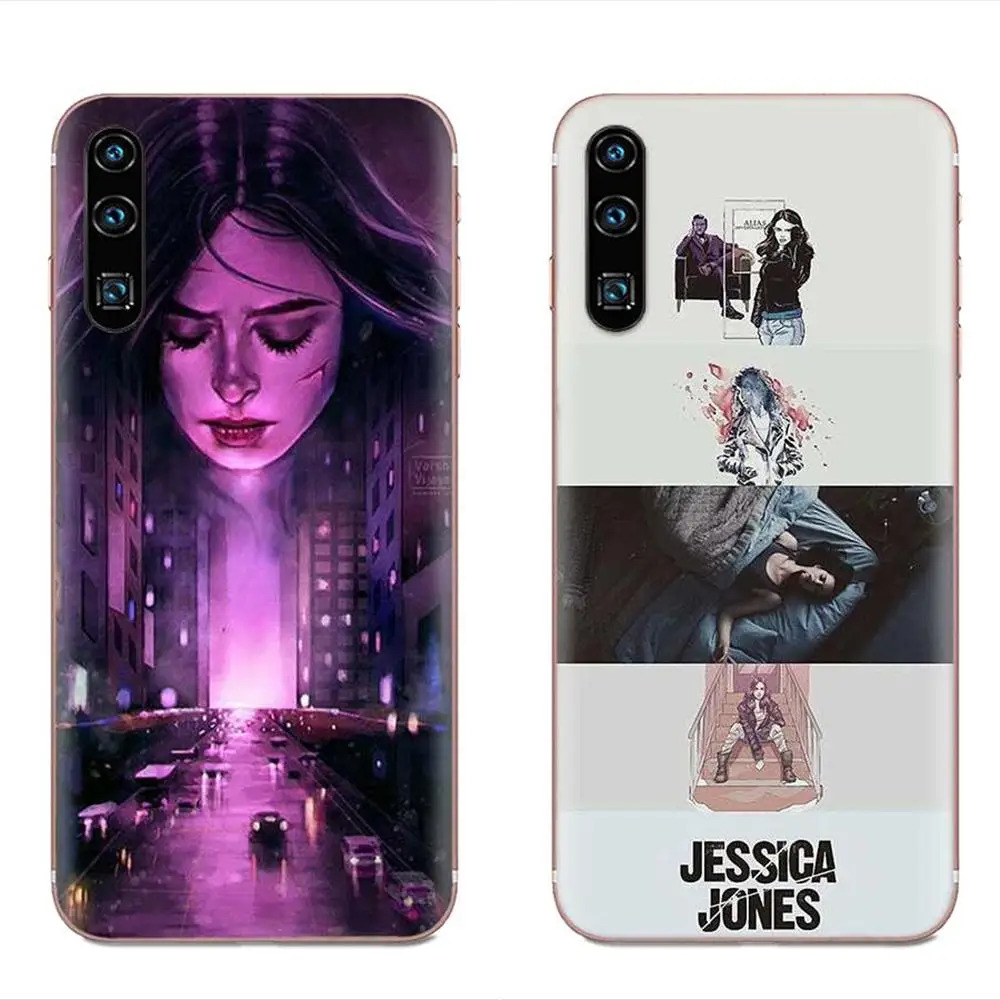 Джессика Джонс Collag мягкие сумки из ТПУ чехол для LG G7 ThinQ G5 G6 K50 K40 K8 Q7 Q60 V40 V30 V20 V10 2018
