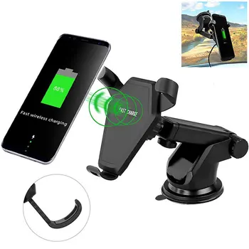 

Vehemo Gravity 360° Rotation Car Wireless Charger Holder Automatic Clamping Support Multifunctional Clip